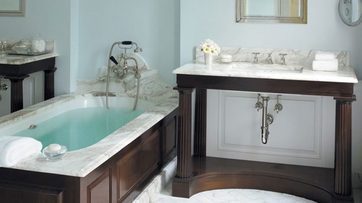 Oprah says their comfort rooms run like a hotel service as her staff refills te toiletries regularly.