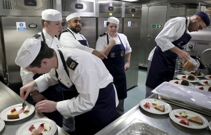 The Queen promises the new chef will have a chance to work in a unique and stunning work environment.