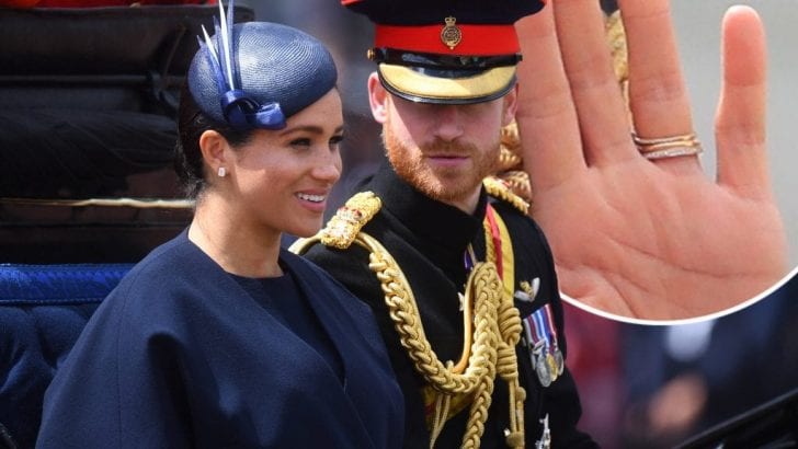 A renowned fashion website uploaded a close-up photo of Meghan's new diamond ring band.