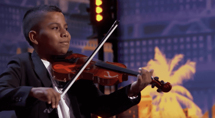 Tyler said violin helped him forget about his disease and the negative emotions he felt from getting bullied.