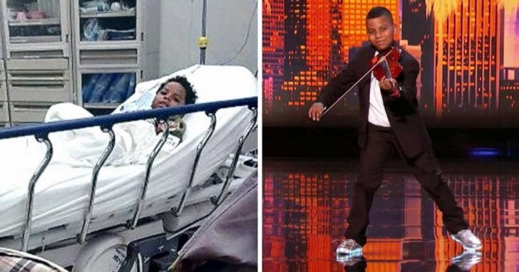 Tyler doesn't want to be labeled as the unfortunate kid who has cancer. Rather, Tyler wants the public to remember him as the little boy who plays the violin.