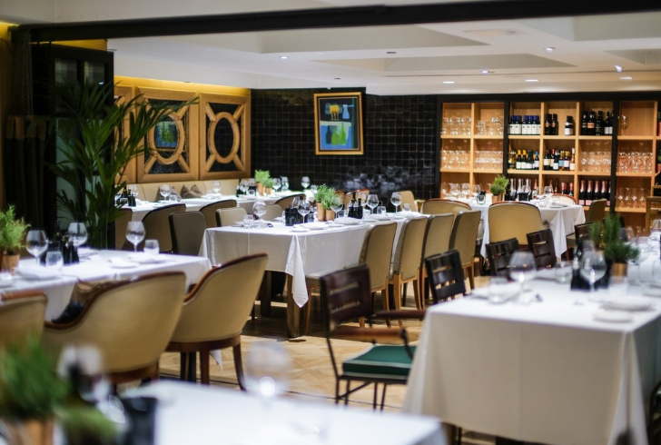 Novikov, a Russian-owned Asian-Italian restaurant, has become a hotspot for celebrities